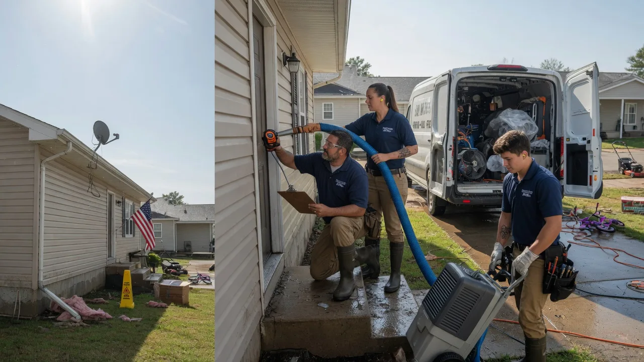 Ceiling Water Damage Restoration in Glenwood, MD near me
